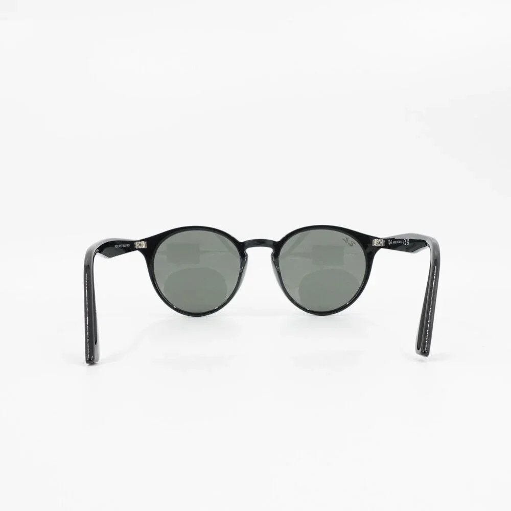 Ray-Ban Classic RB2180 Phantos Sunglasses Gray Green and Black OS